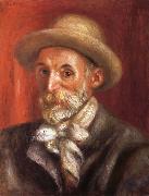 Pierre Renoir Self-Portrait painting